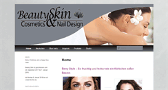 Desktop Screenshot of beautyskin-andrea.ch